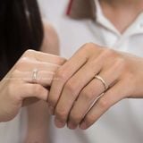  Lẻ nam nhẫn đôi bạc ta Couple Rings (310) 