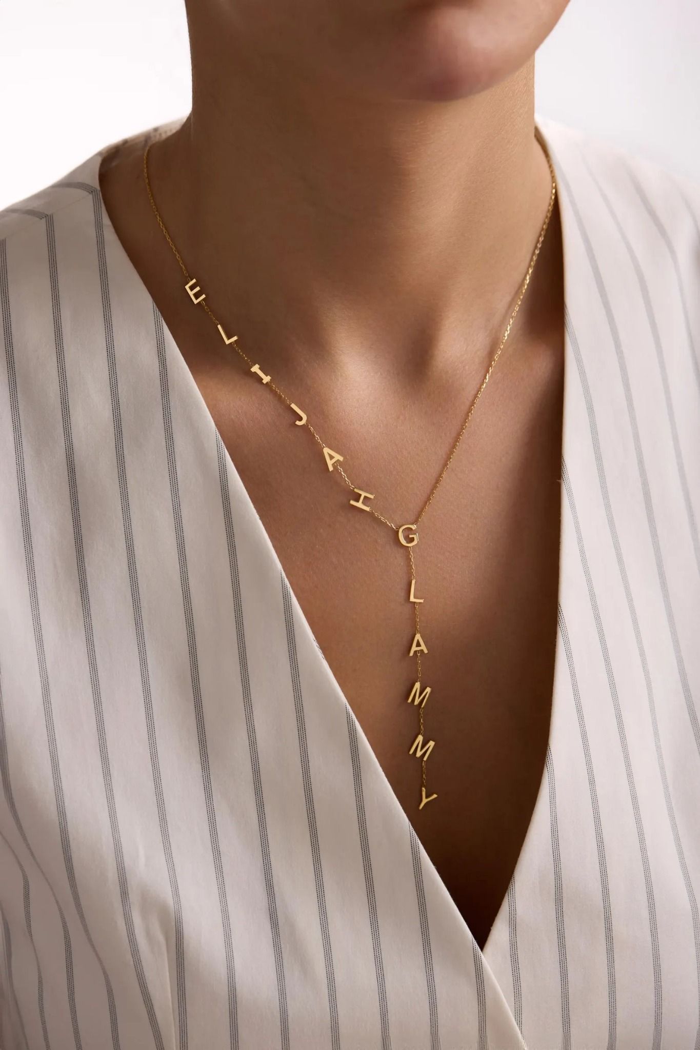 SIGNATURE CHAIN Nianita - Dây chuyền vàng 10K độc đáo – NIA