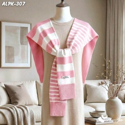 Vạt Áo Thời Trang Phong Cách Hàn Quốc Cao Cấp Màu Hồng Baby (ALPK307)