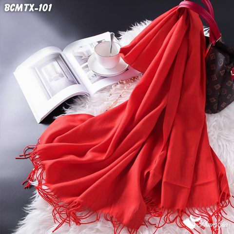 Khăn Choàn Cashmere Trơn - Hàng Ưu Đãi (BCMTX101)