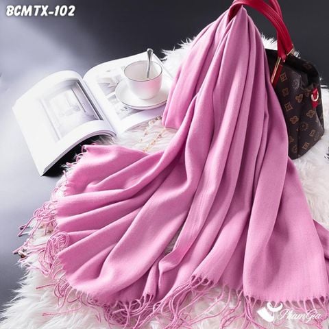 Khăn Choàn Cashmere Trơn  (BCMTX102)