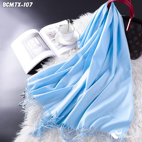 Khăn Choàn Cashmere Trơn - Hàng Ưu Đãi (BCMTX107)