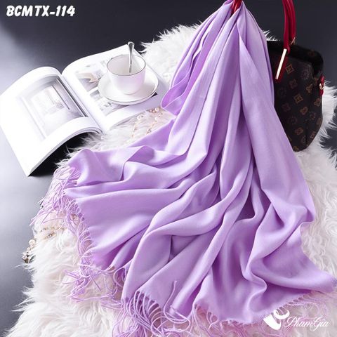 Khăn Choàn Cashmere Trơn - Hàng Ưu Đãi (BCMTX114)