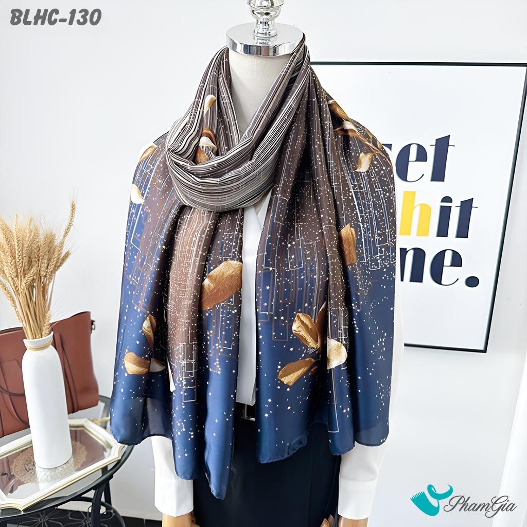 Khăn Choàng Lụa Hàng Châu (BLHC130)