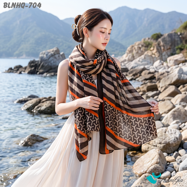 Khăn Choàng Linen Phong Cách Hàn Quốc (BLNHQ704)