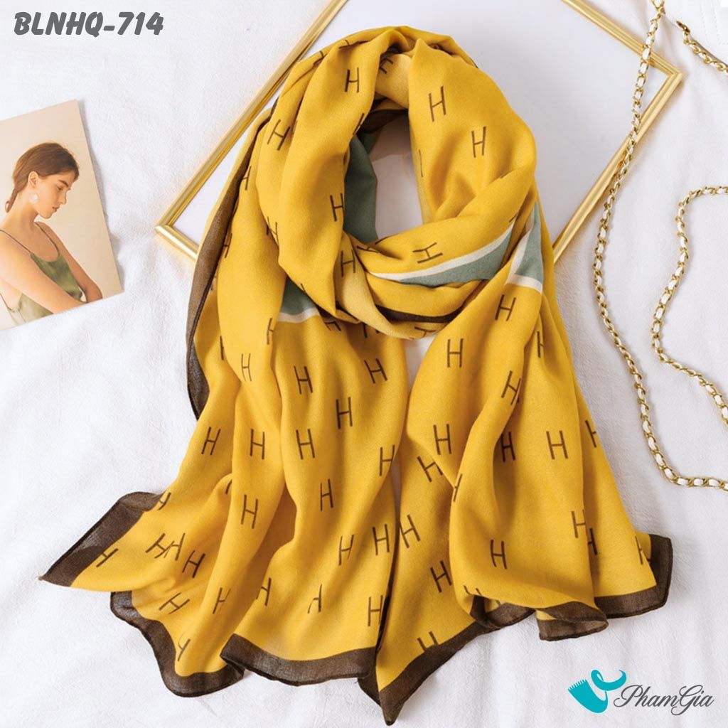 Khăn Choàng Linen Phong Cách Hàn Quốc (BLNHQ714)