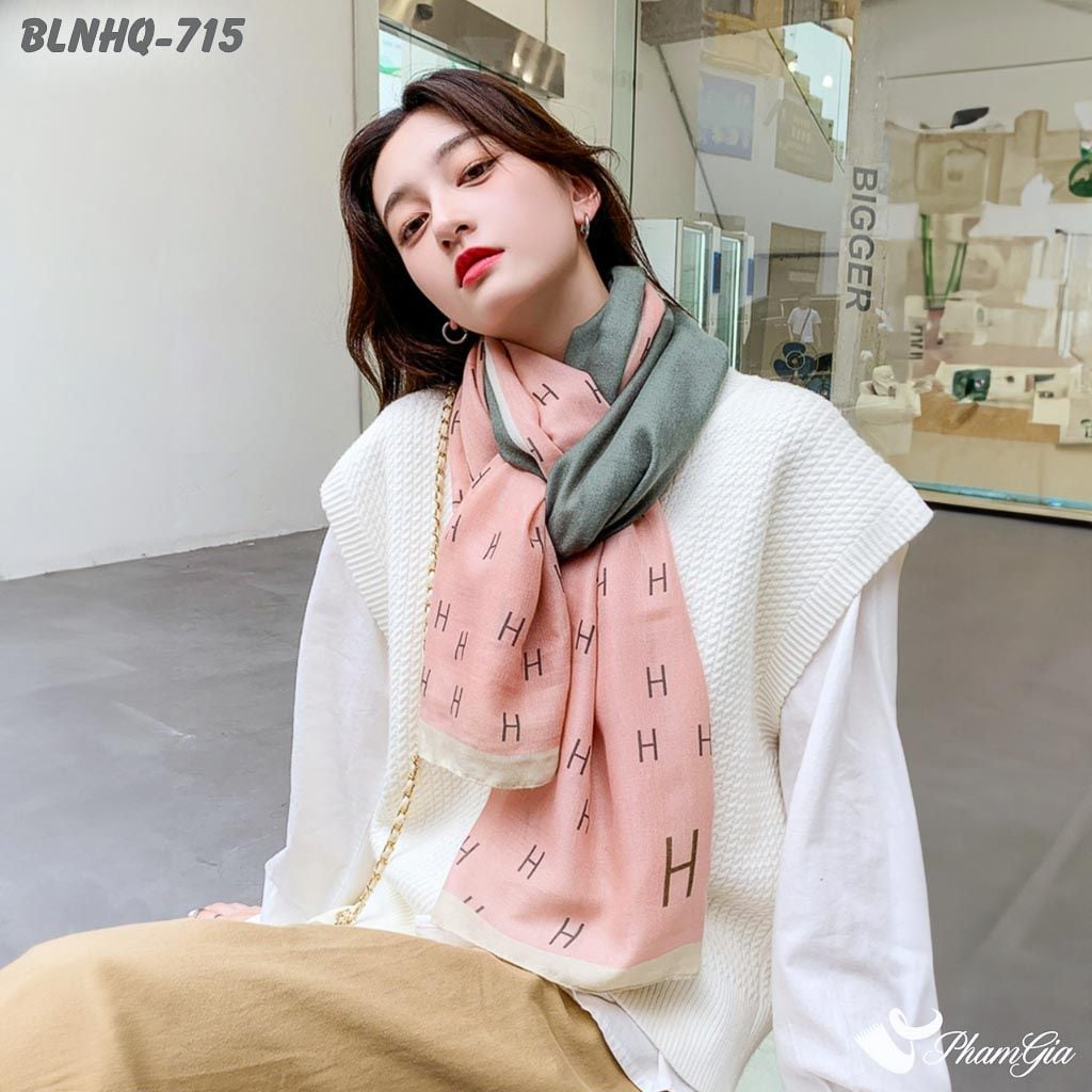 Khăn Choàng Linen Phong Cách Hàn Quốc (BLNHQ715)