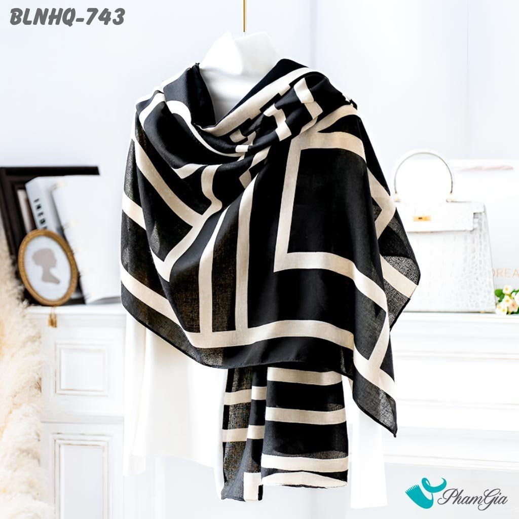 Khăn Choàng Linen Phong Cách Hàn Quốc (BLNHQ743)