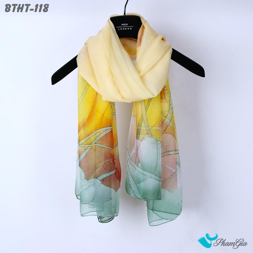 Khăn Choàng Tằm Họa Tiết - Hàng Ưu Đãi (BTHT118)
