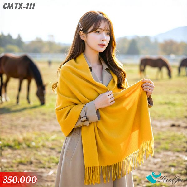 Khăn Choàng Cashmere Trơn (BCMTX111)