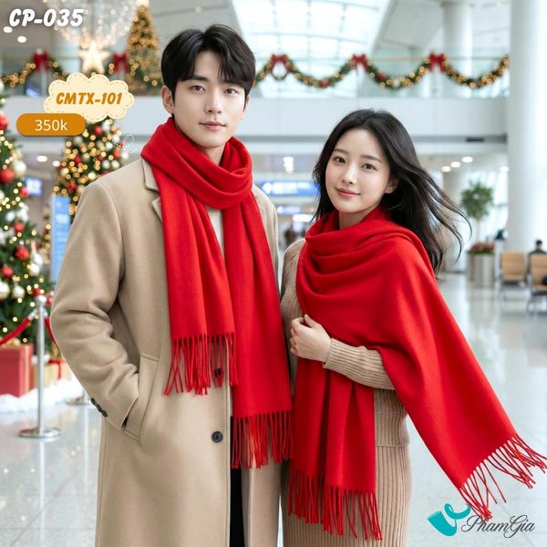Set Khăn Choàng Cặp Đôi Giữ Ấm Cao Cấp (CP035)