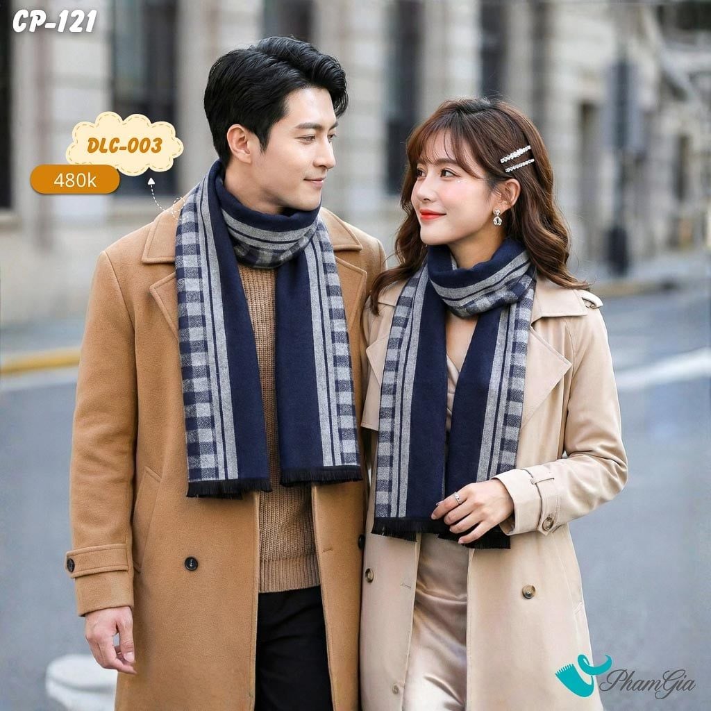 Set Khăn Choàng Cặp Đôi Giữ Ấm Cao Cấp (CP121)