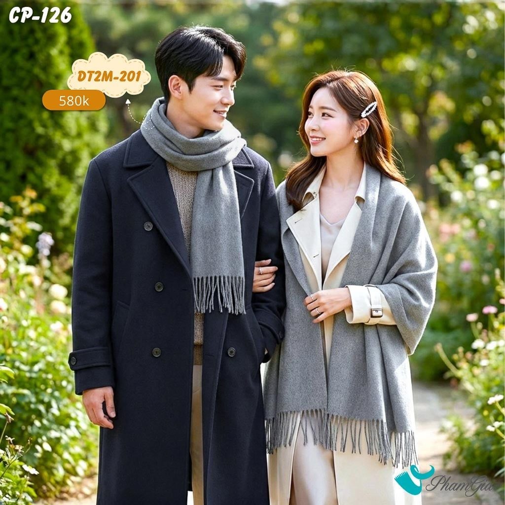 Set Khăn Choàng Cặp Đôi Giữ Ấm Cao Cấp (CP126)