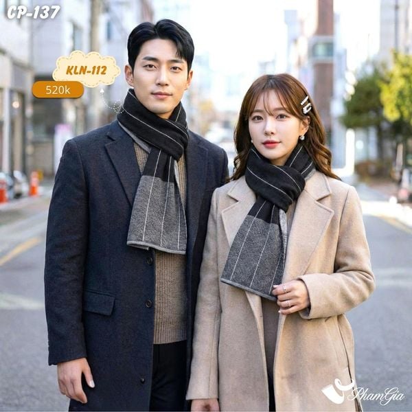 Set Khăn Choàng Cặp Đôi Giữ Ấm Cao Cấp (CP137)