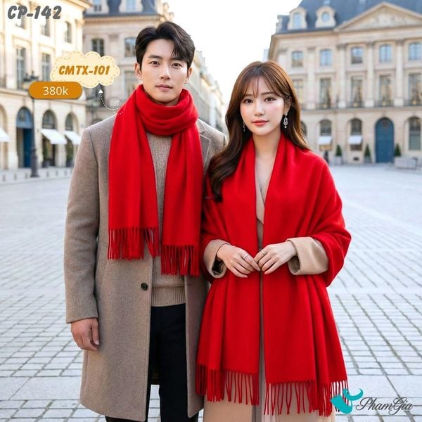 Set Khăn Choàng Cặp Đôi Giữ Ấm Cao Cấp (CP142)