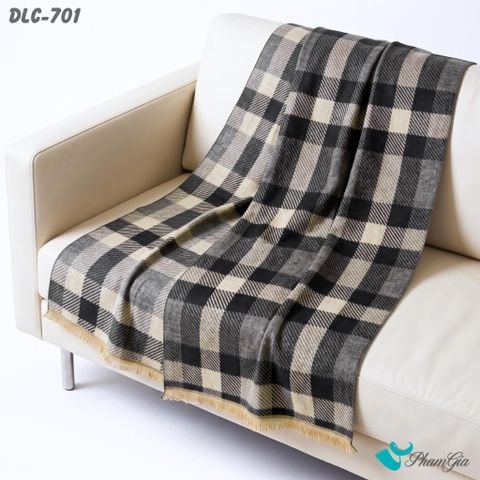 Khăn Choàng Dạ Lông Cừu Cao Cấp Họa Tiết Sang Trọng Và Lịch Lãm Cho Nam (DLC701)