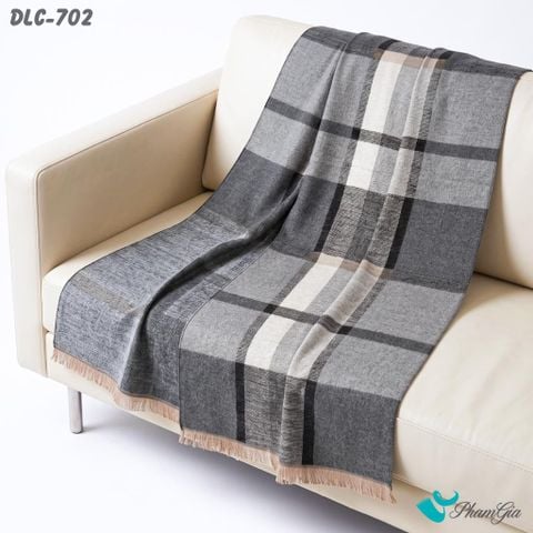 Khăn Choàng Dạ Lông Cừu Cao Cấp Họa Tiết Sang Trọng Và Lịch Lãm Cho Nam (DLC702)