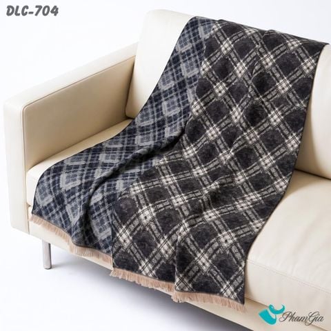 Khăn Choàng Dạ Lông Cừu Cao Cấp Họa Tiết Sang Trọng Và Lịch Lãm Cho Nam (DLC704)