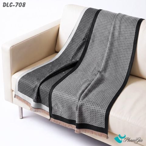 Khăn Choàng Dạ Lông Cừu Cao Cấp Họa Tiết Sang Trọng Và Lịch Lãm Cho Nam (DLC708)