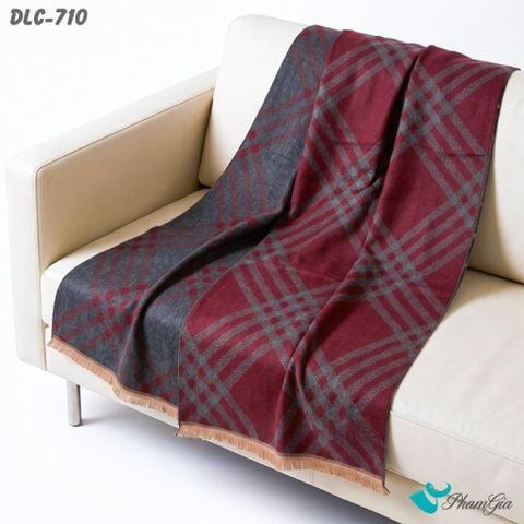 Khăn Choàng Dạ Lông Cừu Cao Cấp Họa Tiết Sang Trọng Và Lịch Lãm Cho Nam (DLC710)