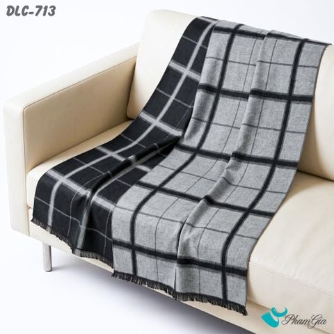 Khăn Choàng Dạ Lông Cừu Cao Cấp Họa Tiết Sang Trọng Và Lịch Lãm Cho Nam (DLC713)