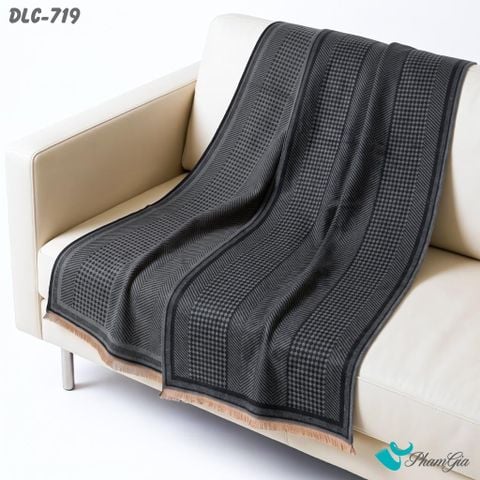 Khăn Choàng Dạ Lông Cừu Cao Cấp Họa Tiết Sang Trọng Và Lịch Lãm Cho Nam (DLC719)