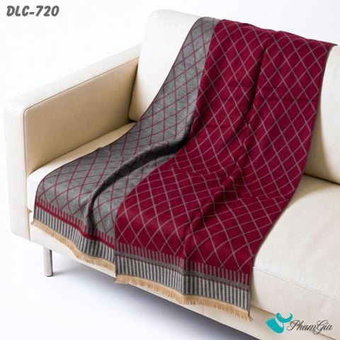 Khăn Choàng Dạ Lông Cừu Cao Cấp Họa Tiết Sang Trọng Và Lịch Lãm Cho Nam (DLC720)