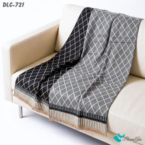 Khăn Choàng Dạ Lông Cừu Cao Cấp Họa Tiết Sang Trọng Và Lịch Lãm Cho Nam (DLC721)