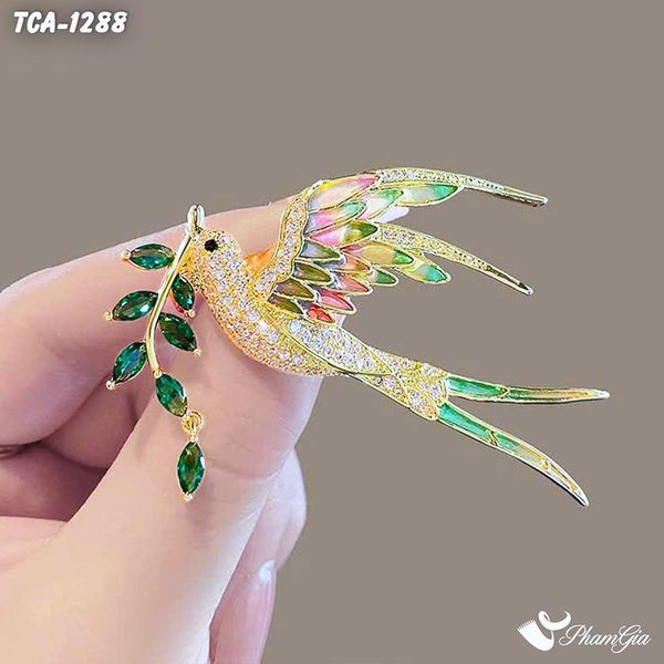Ghim Cài Áo Chim Yến Trang Nhã (TCA1288)