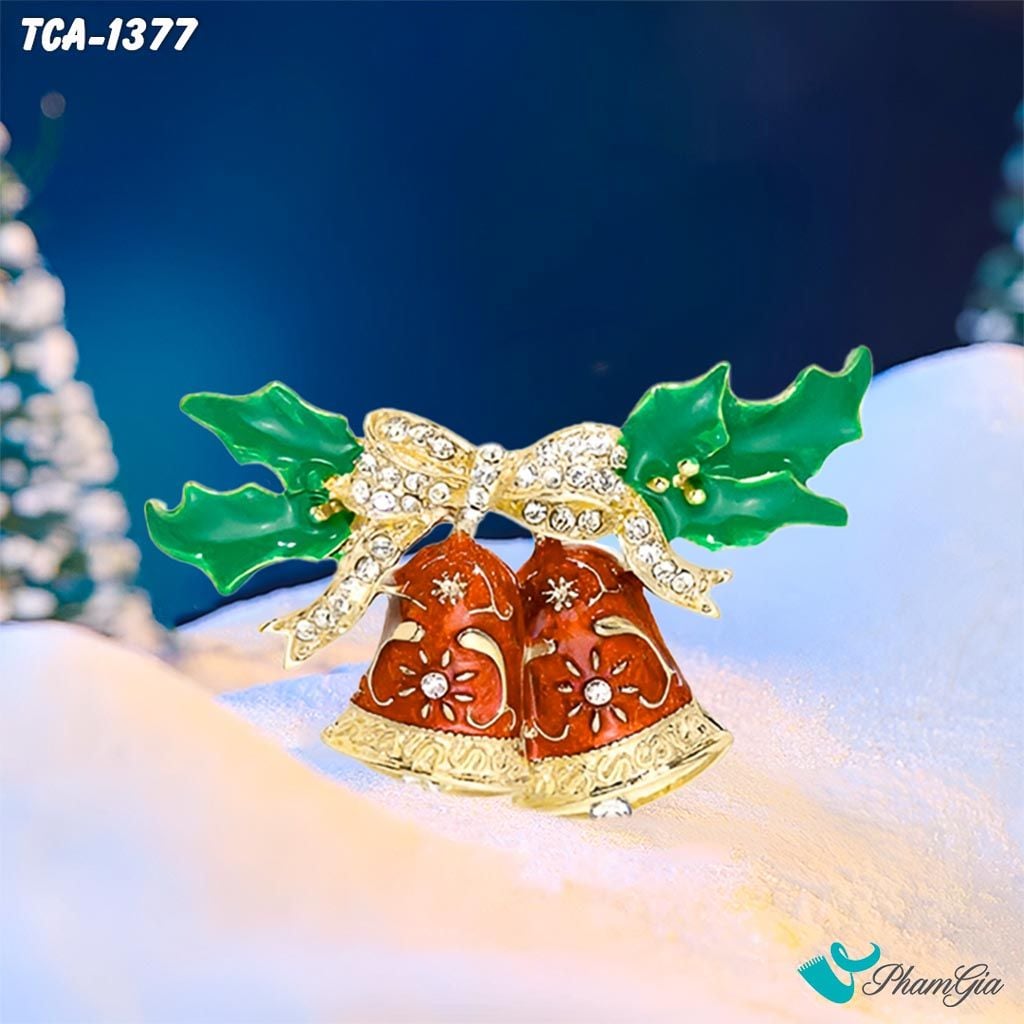 Ghim Cài Áo Chuông Giáng Sinh