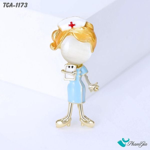 Ghim Cài Áo Nữ Y Tá Nhỏ Dễ Thương (TCA1173)