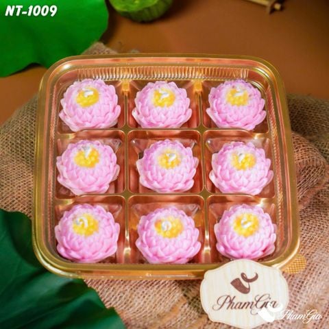 Hộp Quà Nến Thơm Hoa Sen Bách Diệp (NT1009)