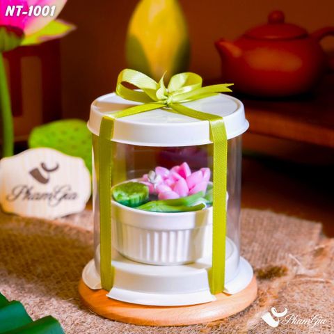 Hộp Quà Nến Thơm Liên Hoa Như Nguyệt (NT1002)
