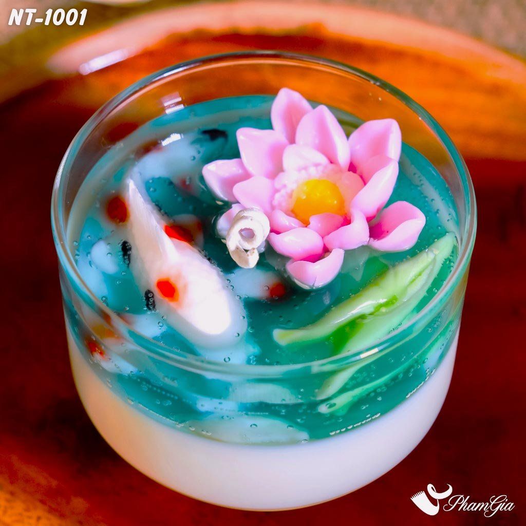 Hộp Quà Nến Thơm Liên Ngư Ngự Thủy (NT1001)