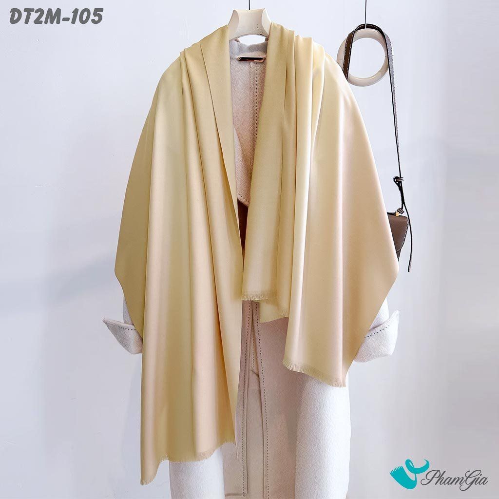 Khăn Choàng Dạ Cashmere Ombre Cao Cấp Màu Beige (DT2M105)