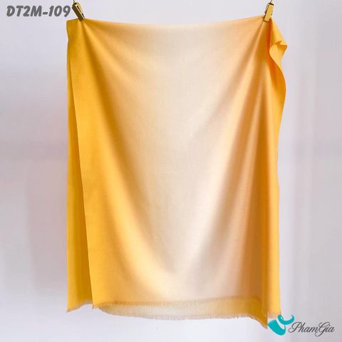 Khăn Choàng Dạ Cashmere Ombre Cao Cấp Màu Vàng (DT2M109)
