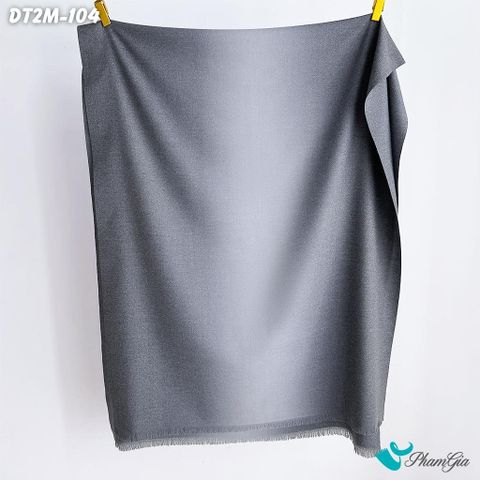 Khăn Choàng Dạ Cashmere Ombre Cao Cấp Màu Xám Ghi (DT2M104)