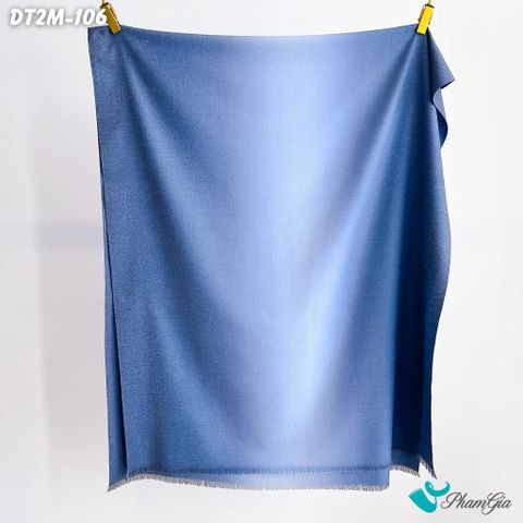 Khăn Choàng Dạ Cashmere Ombre Cao Cấp Màu Xanh Navy (DT2M106)