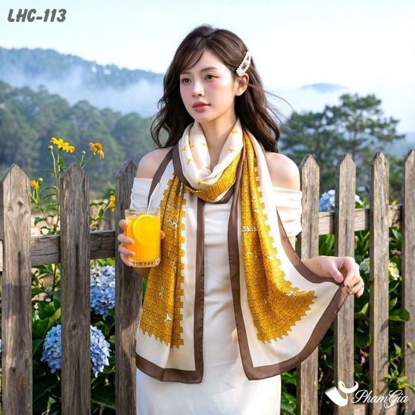 Khăn Choàng Lụa Hàng Châu (LHC113)