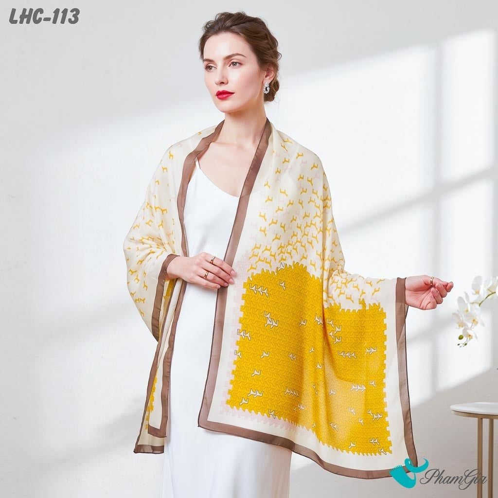Khăn Choàng Lụa Hàng Châu (LHC113)