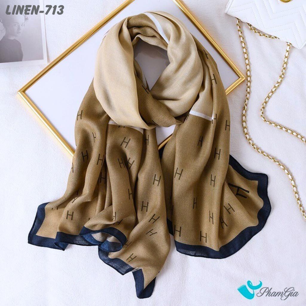 Khăn Choàng Linen Phong Cách Hàn Quốc (LINEN713)