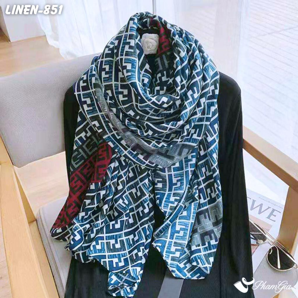 Khăn Choàng Linen Phong Cách Hàn Quốc (LINEN851)