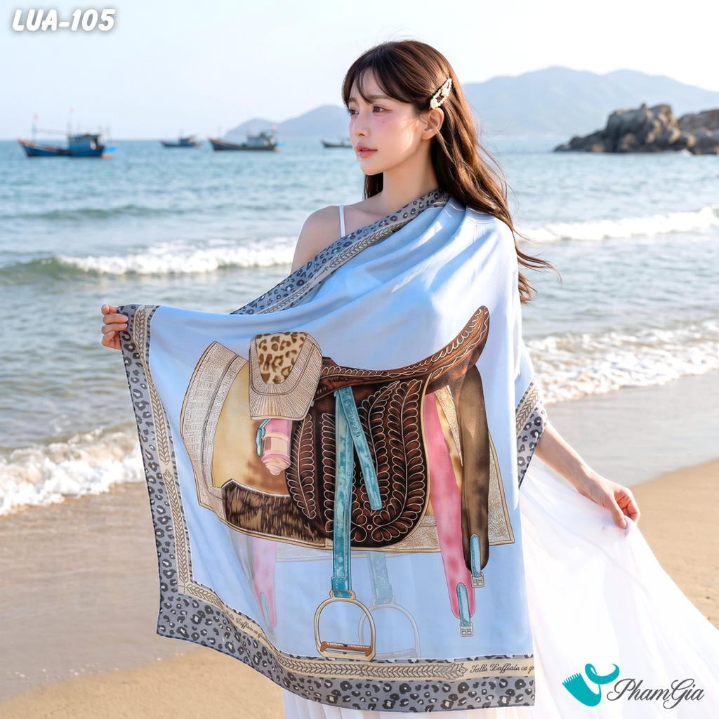 Khăn Choàng Lụa Hàng Châu (LUA105)