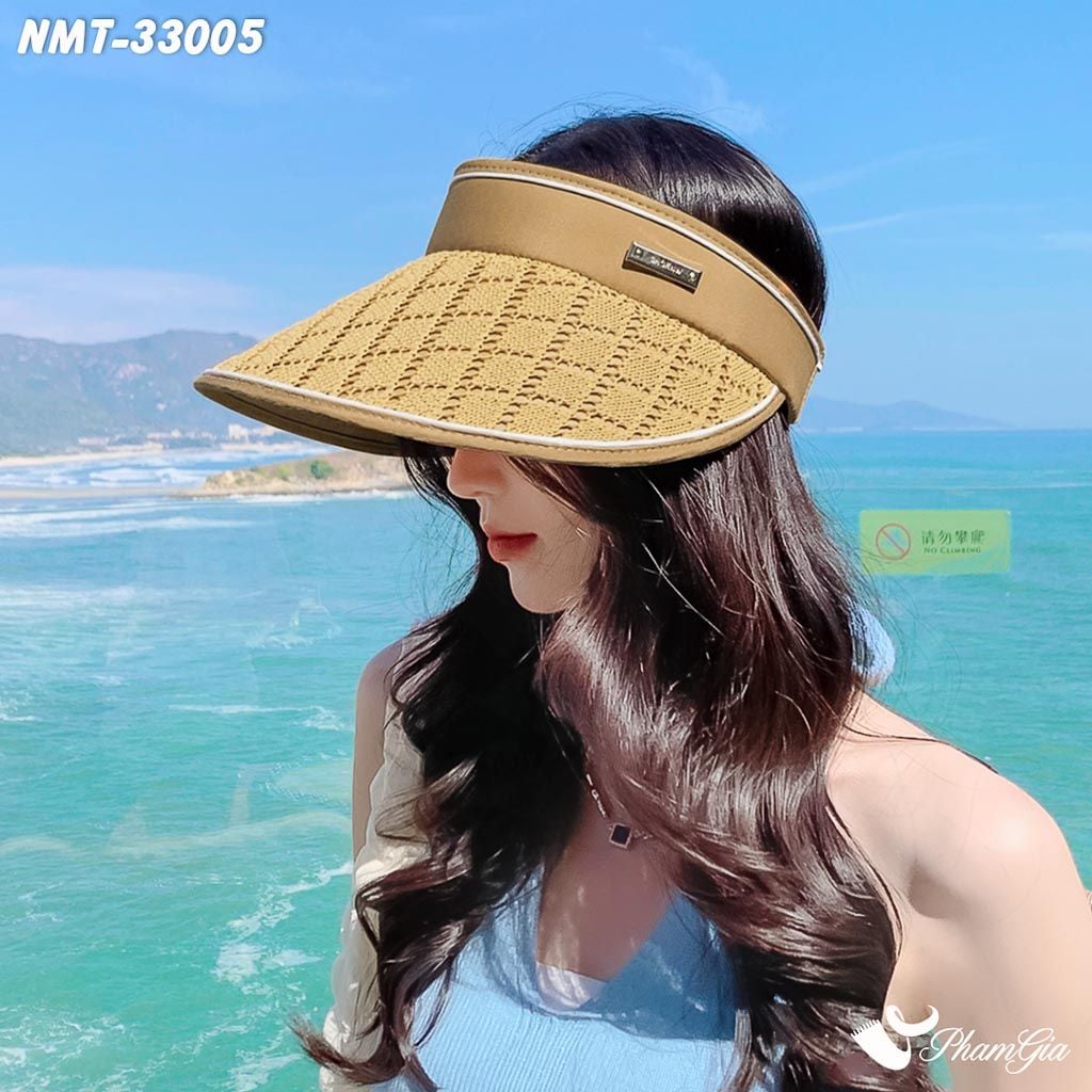 Model Đội Nón Mui Trần Chống Nắng Cách Nhiệt Thời Trang Màu Xanh Oliu