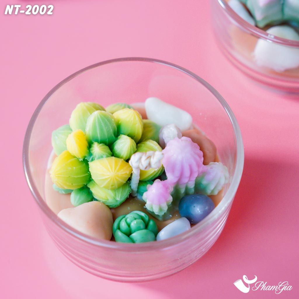 Set Quà 2 Nến Thơm Sen Đá (NT2002)