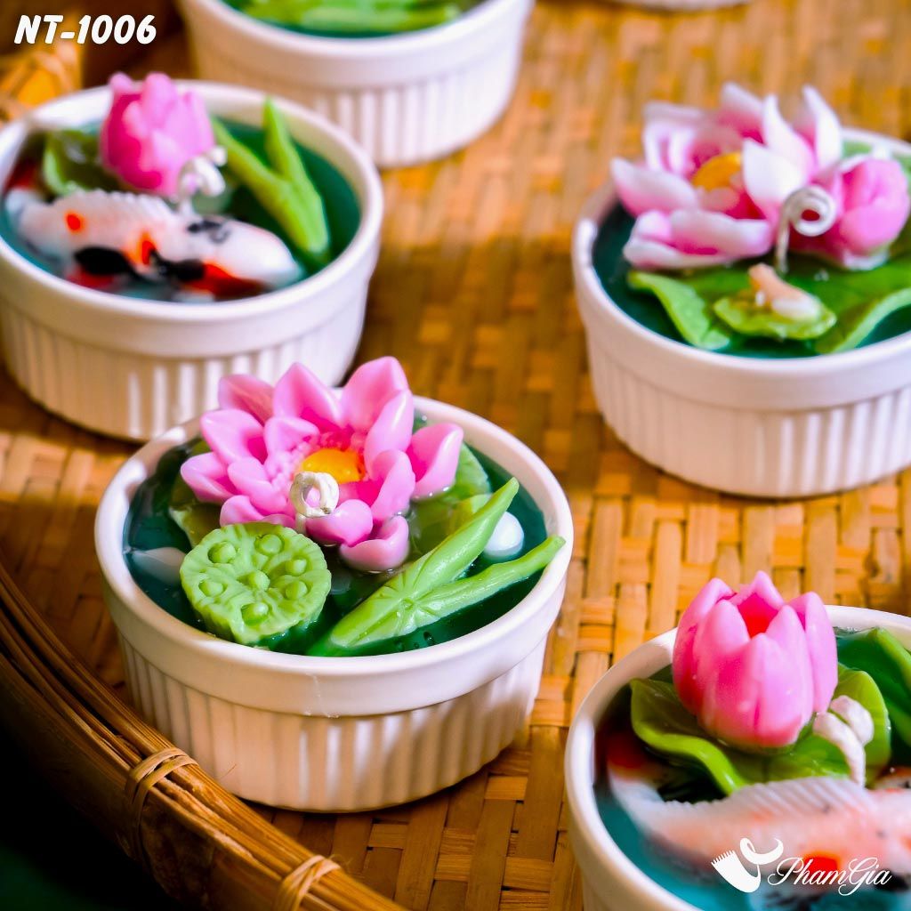 Set Quà Nến Thơm Liên Ngư Lục Bảo (NT1006)
