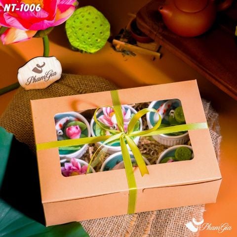 Set Quà Nến Thơm Liên Ngư Lục Bảo (NT1006)