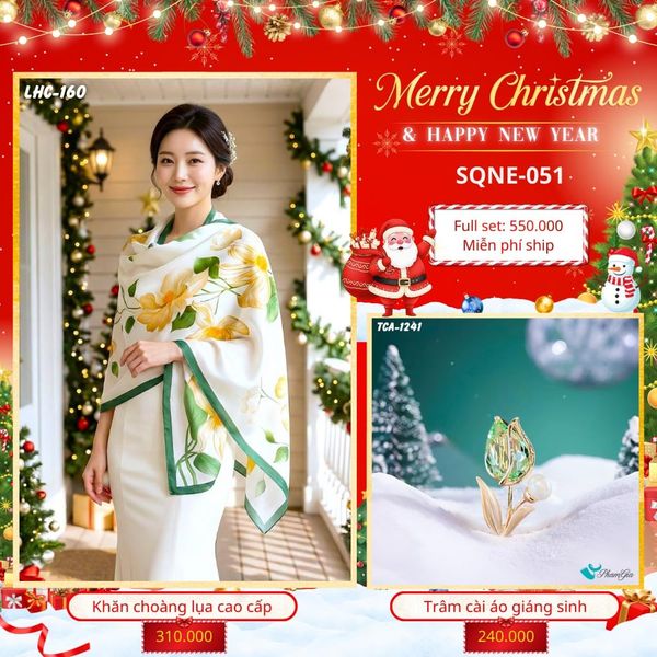 Set Quà Tặng Giáng Sinh (SQNE051)