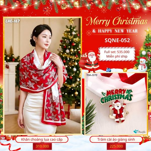Set Quà Tặng Giáng Sinh (SQNE052)