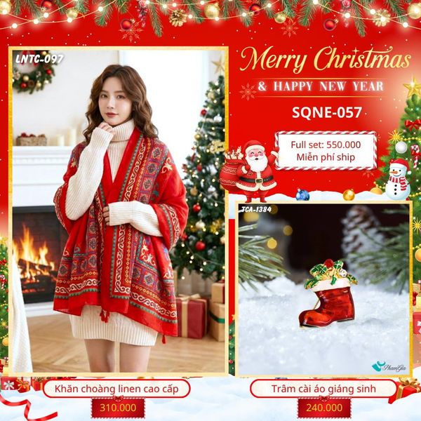 Set Quà Tặng Giáng Sinh (SQNE057)